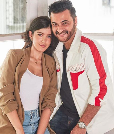 Sanjay Kapoor and Shanaya Kapoor